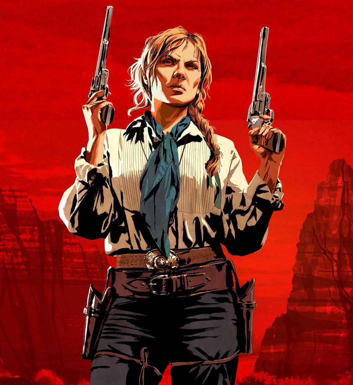 Red Dead Redemption 2 остаётся популярной игрой на PS4